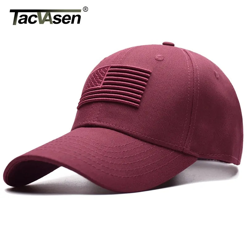 TACVASEN Tactical USA Baseball Cap