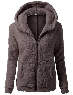 Women's Hooded Fleece Jacket