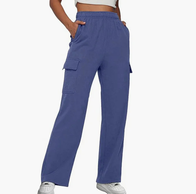 Women's Casual Pocket Cargo Pants