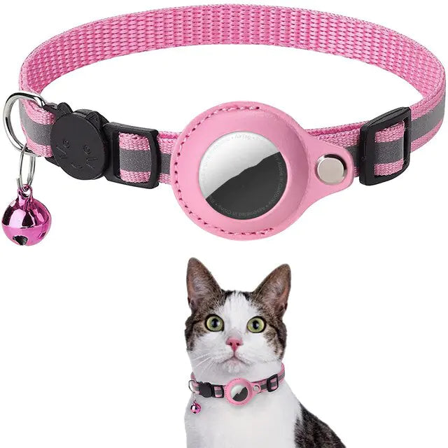 Adjustable Cat Collar for Apple Airtag