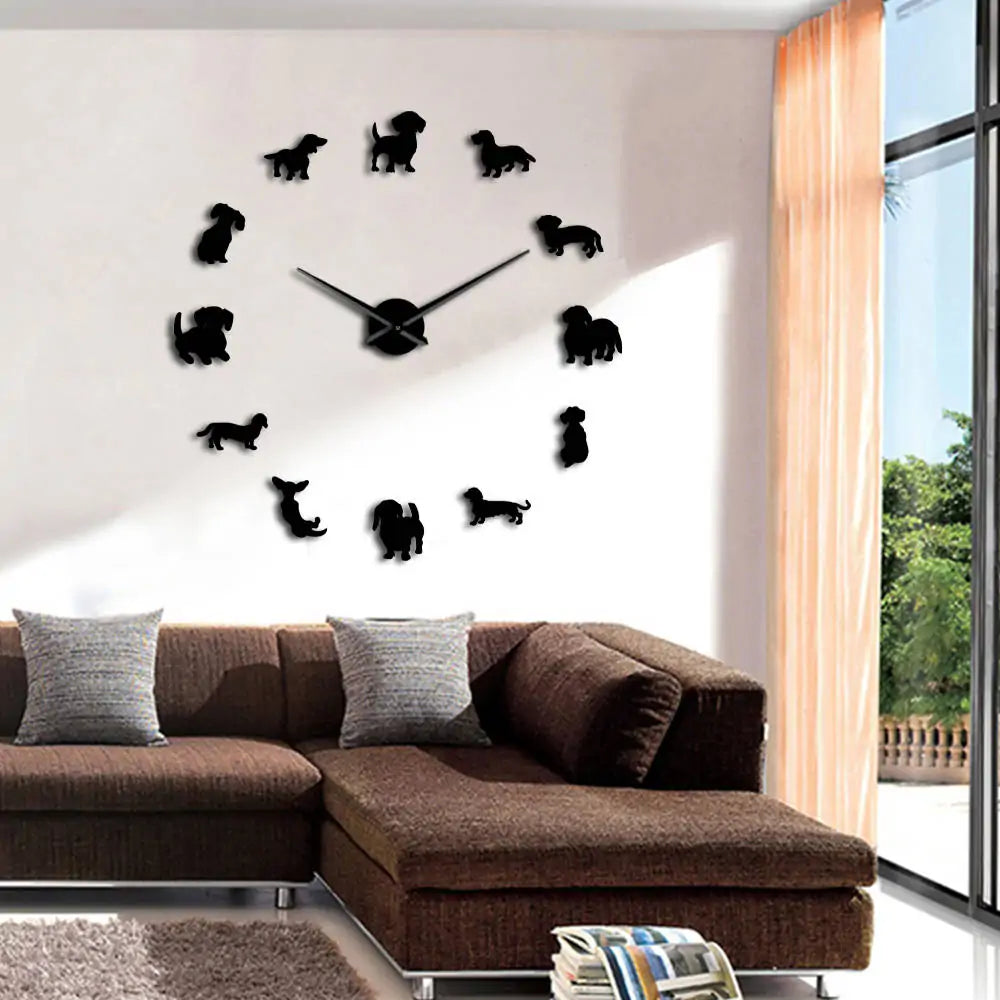 Wall Art Silent Movement Clock