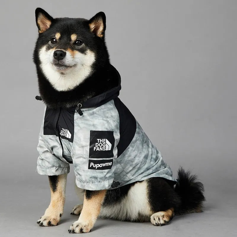 Dog Raincoat Windbreaker Hoodie