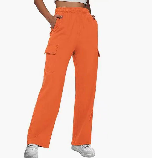 Women's Casual Pocket Cargo Pants