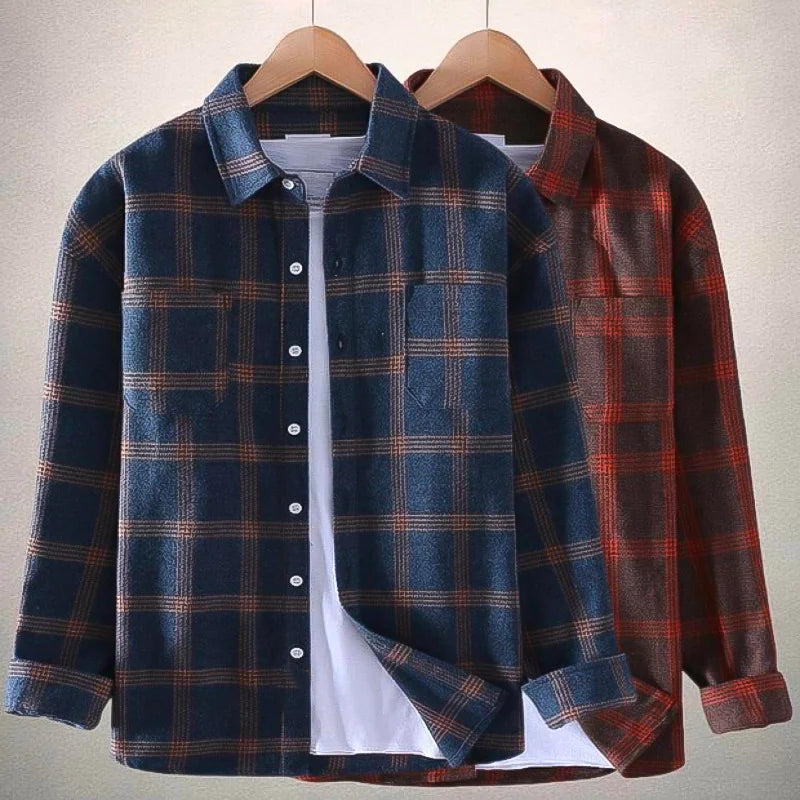 Men's Plaid Flannel Shirt