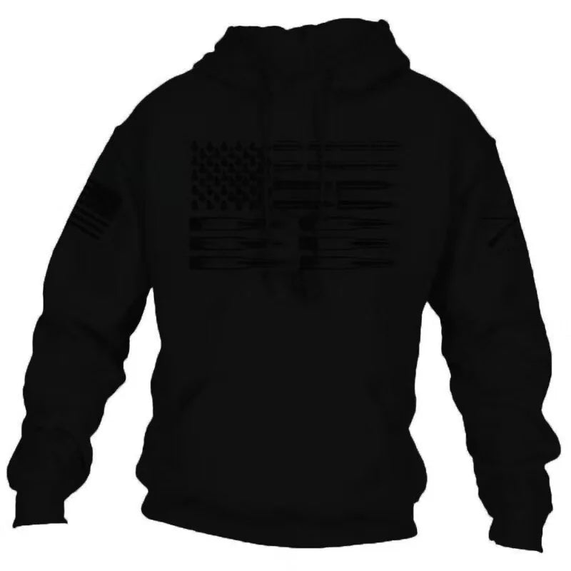 Men's American Flag Hoodie