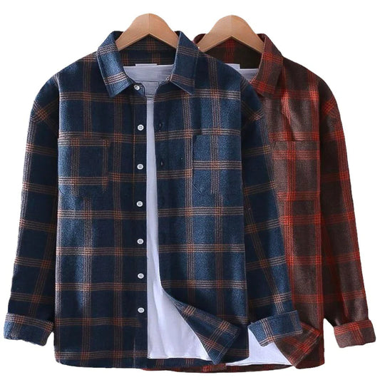 Men's Plaid Flannel Shirt