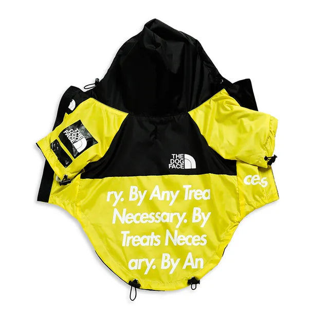 Dog Raincoat Windbreaker Hoodie