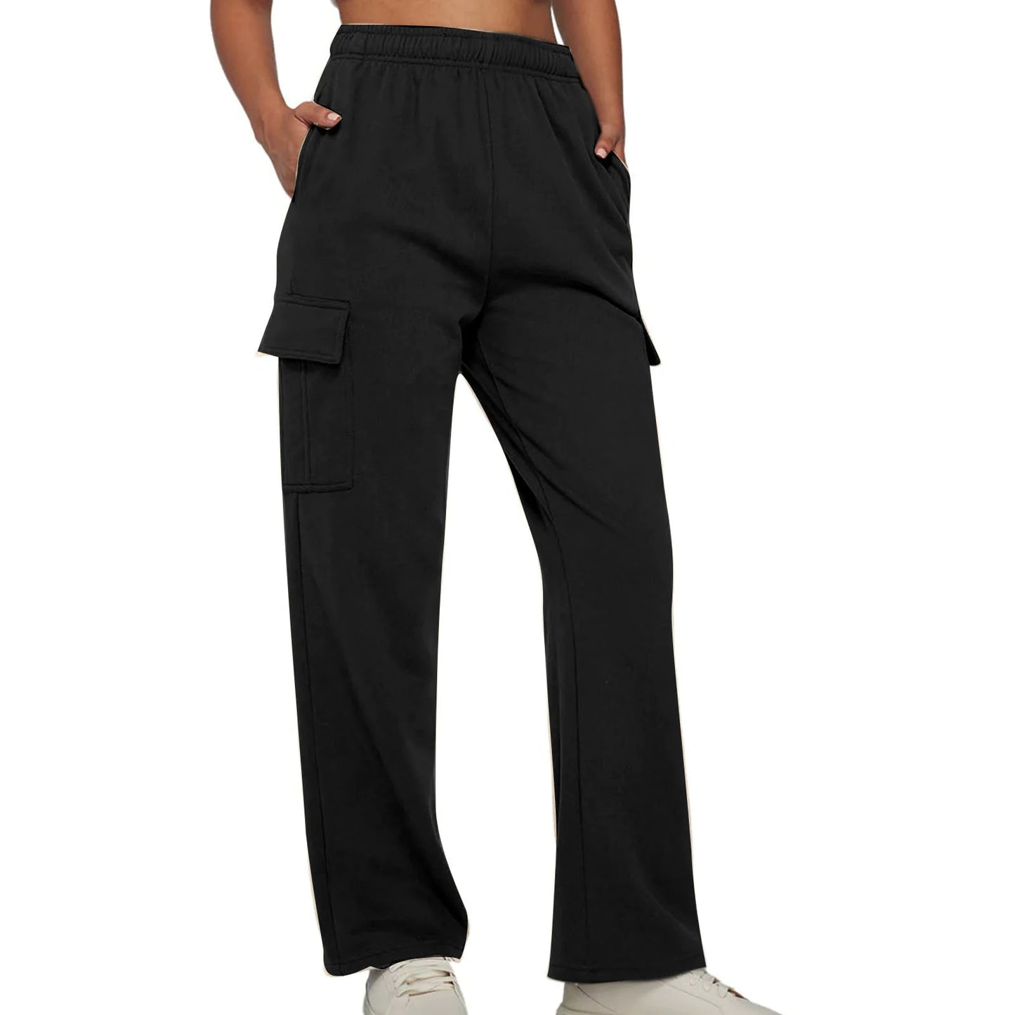 Women's Casual Pocket Cargo Pants