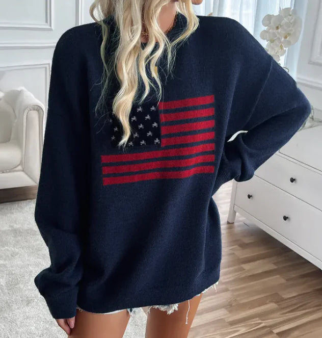 Loose Yarn-Dyed USA Long Sleeve