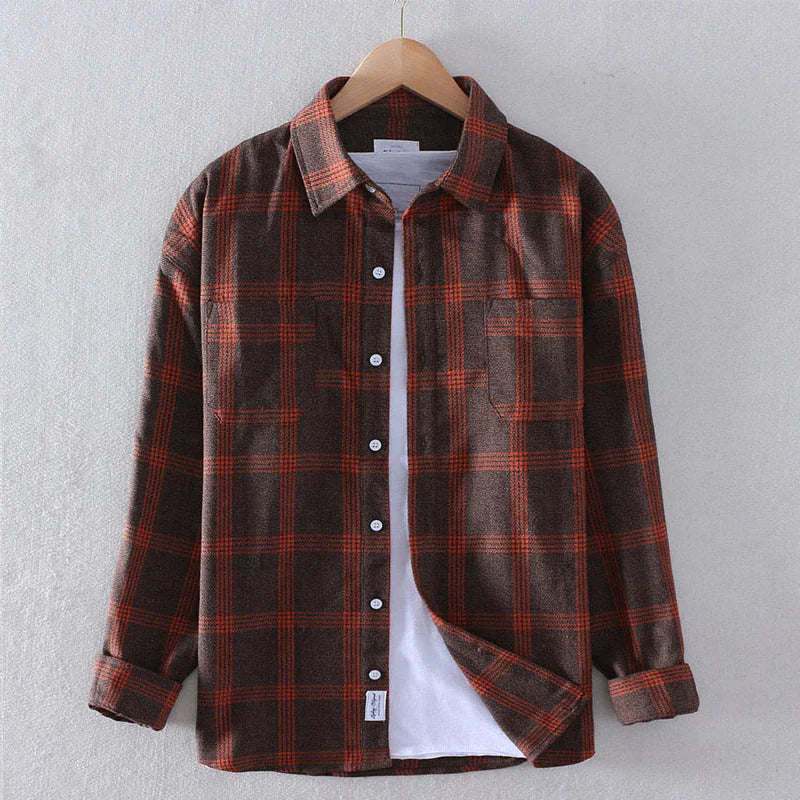 Men's Plaid Flannel Shirt