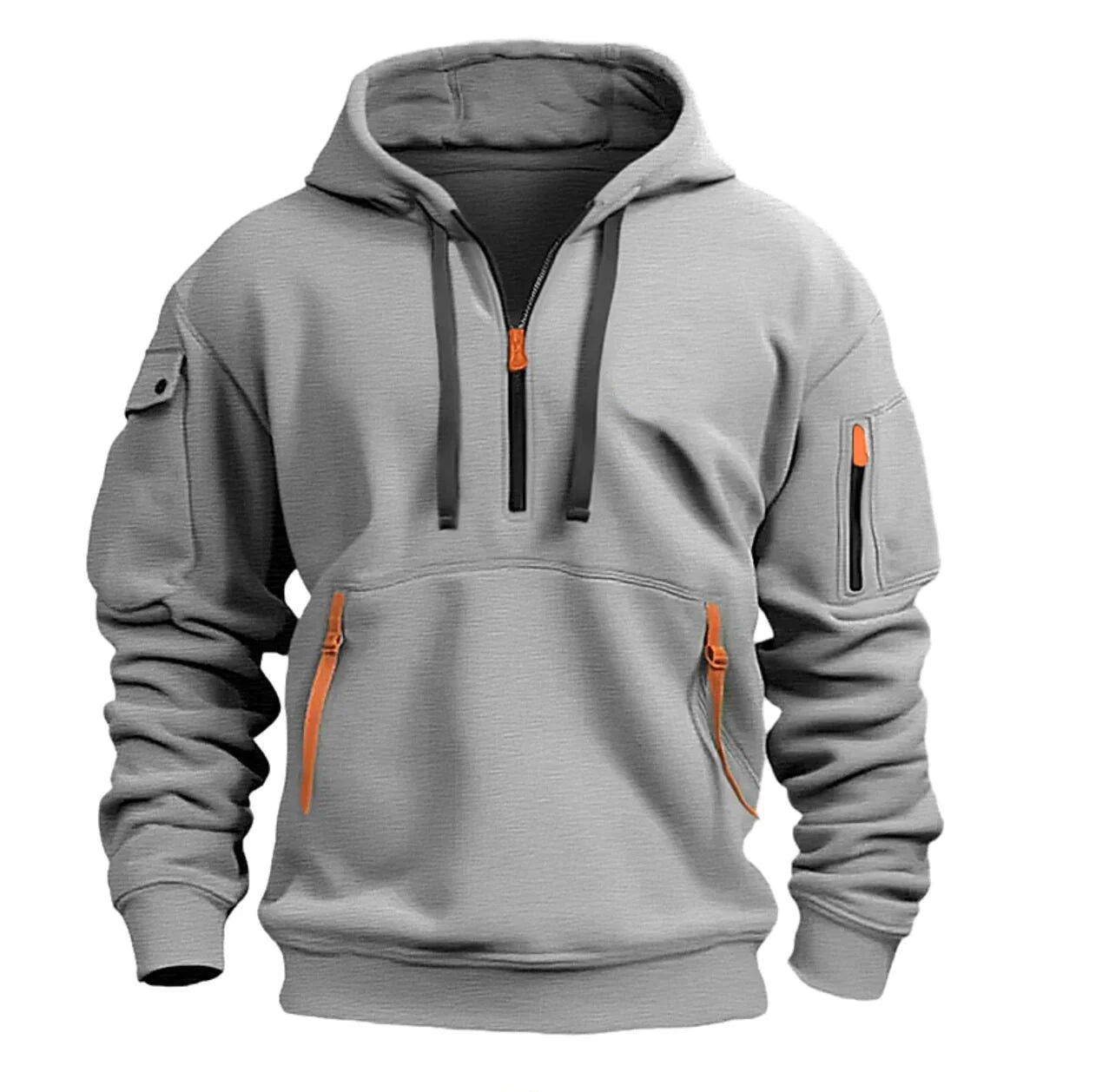 Cotton Dropped Shoulder Hoodie