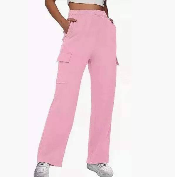 Women's Casual Pocket Cargo Pants