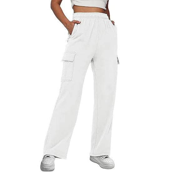 Women's Casual Pocket Cargo Pants