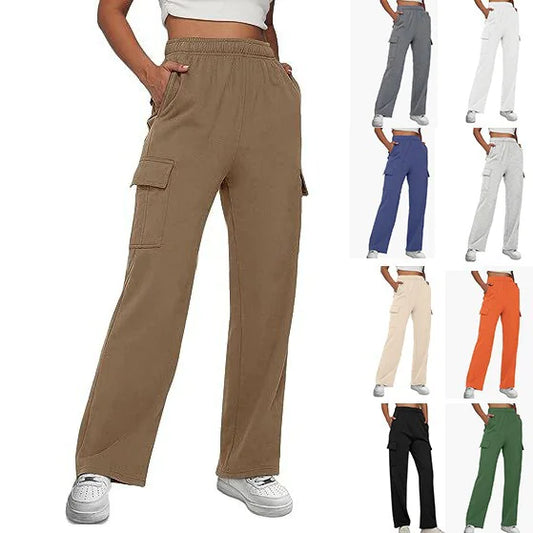 Women's Casual Pocket Cargo Pants