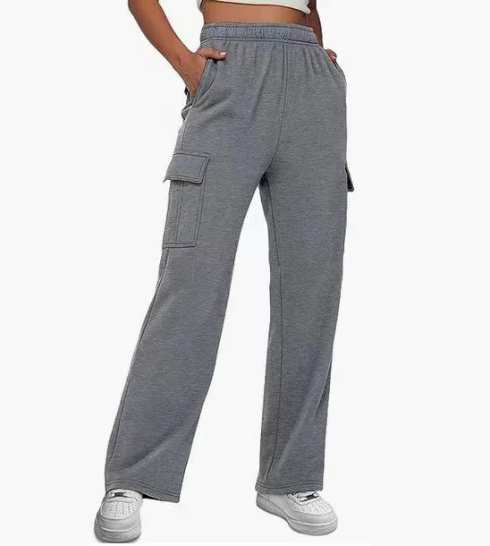 Women's Casual Pocket Cargo Pants